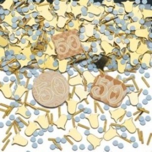 50 Years Together Anniversary Table Confetti